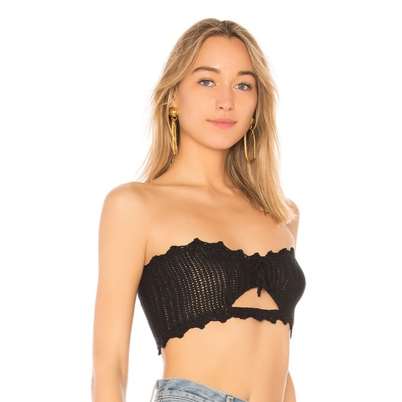 NWOT Cora crochet crop top - Picture 2 of 4